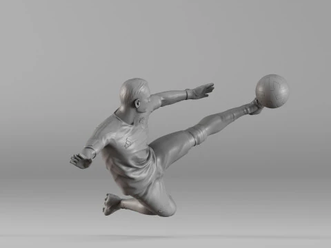 S00027 Legendary Goalkeeper Igor Akinfeev 3D Print Model