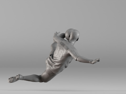 S00027 Gardien légendaire Igor Akinfeev Modèles 3D en vedette