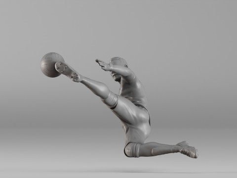 S00027 Gardien légendaire Igor Akinfeev Modèles 3D en vedette