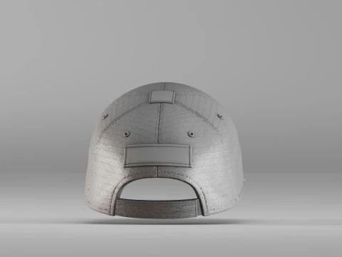001663 Realistic 3D Cap for 3D Printing 3D Print Model