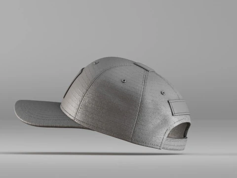 001663 Realistic 3D Cap for 3D Printing 3D Print Model
