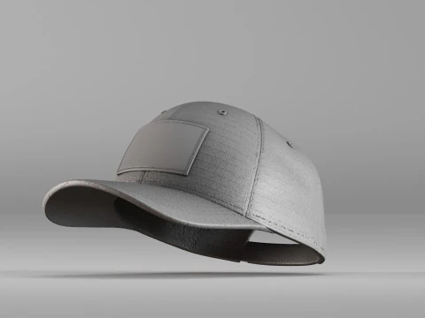 001663 Realistic 3D Cap for 3D Printing 3D Print Model
