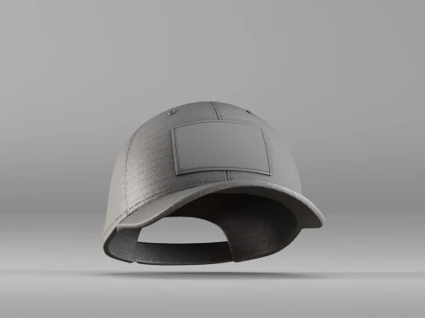 001663 Realistic 3D Cap for 3D Printing 3D Print Model