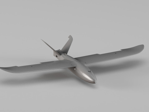 001671 Modello di aereo con set di stampi Modello di stampa 3D