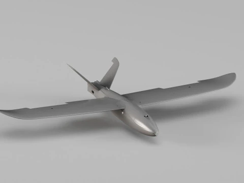 001671 Aircraft Model with Mold Set 3D Print Model