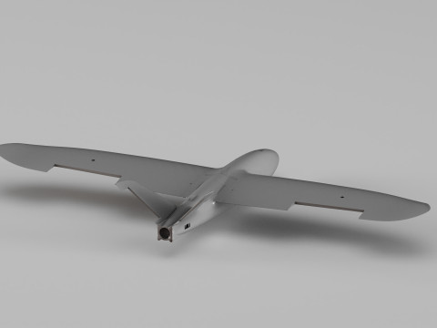 001671 Modello di aereo con set di stampi Modello di stampa 3D