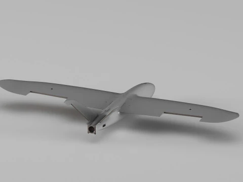 001671 Aircraft Model with Mold Set 3D Print Model