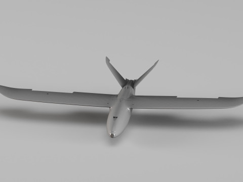 001671 Modello di aereo con set di stampi Modello di stampa 3D