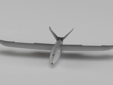 001671 Aircraft Model with Mold Set 3D Print Model