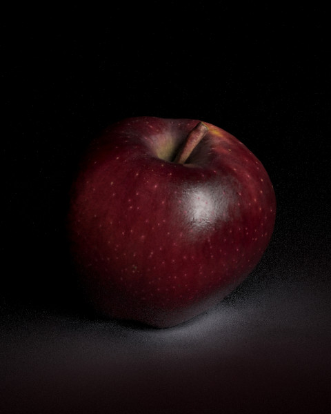 Modelo realista de maçã vermelha S00035 Modelo 3D .c4d .max .obj .3ds .fbx .stl .blend