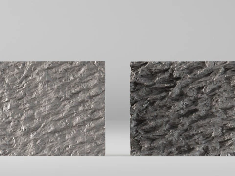 001672 Dubai Stone Wall 3D Print Model