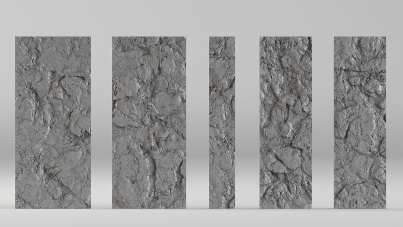 001673 Placas Zhukovka Painéis de relevo baseados em digitalização Modelo de Impressão 3D .c4d .max .obj .3ds .fbx .stl .blend