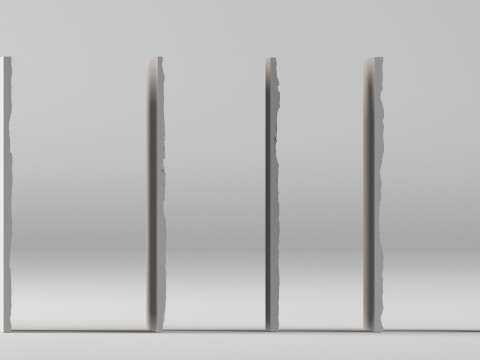 001673 Placas Zhukovka Painéis de relevo baseados em digitalização Modelo de Impressão 3D