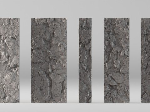 001673 Placas Zhukovka Painéis de relevo baseados em digitalização Modelo de Impressão 3D