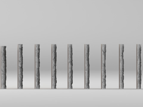 001674 11 пластин Nikolino. Рельєфні панелі на основі сканування 3D Принт Модель