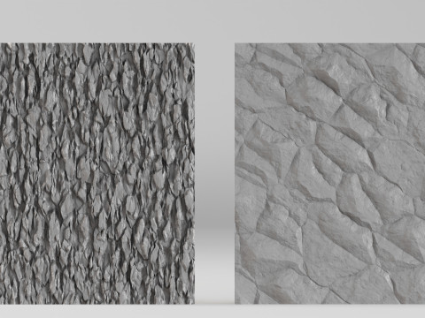 001679 Painéis de parede de pedra para impressão 3D Modelo de Impressão 3D