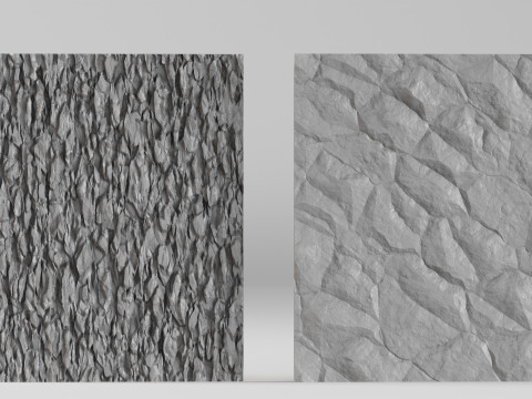 001679 Кам'яні стінові панелі для 3D-друку 3D Принт Модель