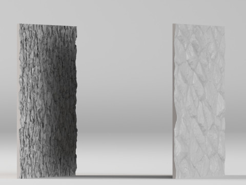 001679 Кам'яні стінові панелі для 3D-друку 3D Принт Модель