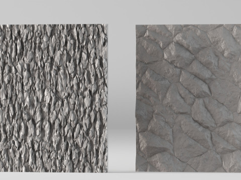 001679 Кам'яні стінові панелі для 3D-друку 3D Принт Модель