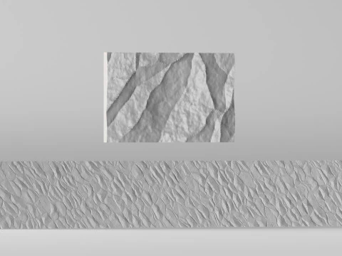 001682 120-Meter Stone Wall 3D Print Model