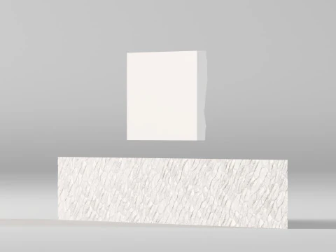 001682 120-Meter Stone Wall 3D Print Model