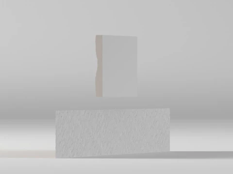 001682 120-Meter Stone Wall 3D Print Model
