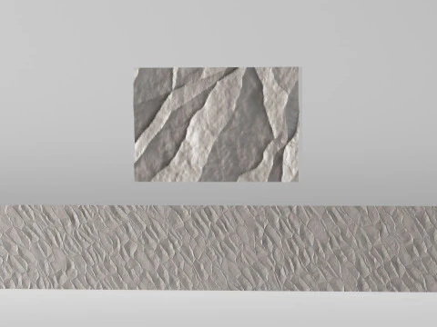 001682 120-Meter Stone Wall 3D Print Model
