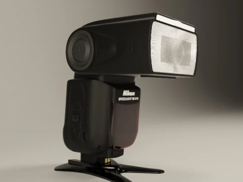 S00084 Nikon Speedlight SB-910 3D Model