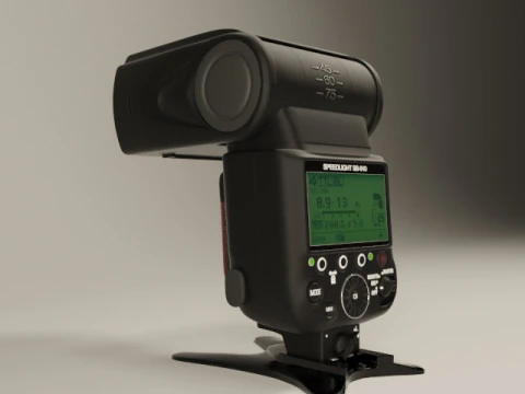 S00084 Nikon Speedlight SB-910 3D Model