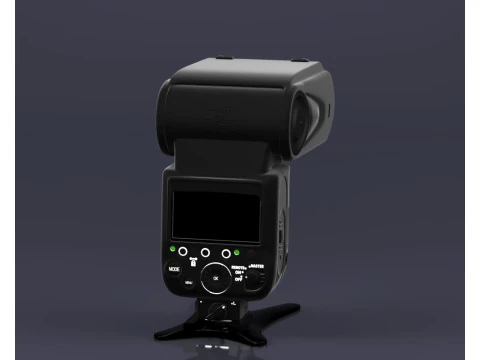 S00084 Nikon Speedlight SB-910 3D Model