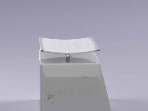 S00037 Vintage Soviet Mechanical Scale 3D Model