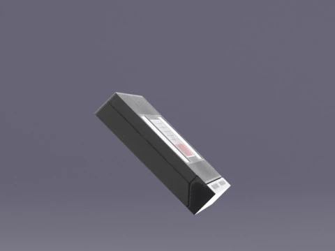 S00085 VHS Video Cassette Retro Media Asset 3D Model
