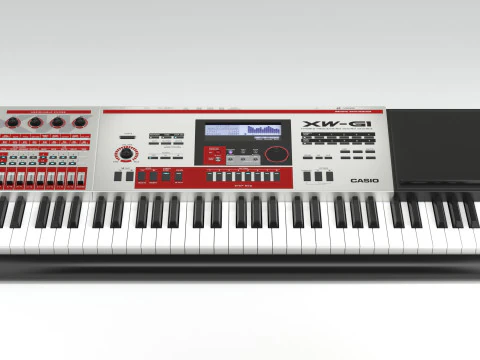S00069 Elektronischer Tastatursynthesizer XW-G1 3D Modell