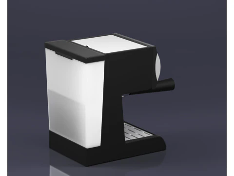 S00076 Espresso Coffee Machine VT-1511 3D Model