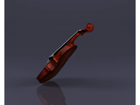 S00045 Realistic Classical Violin 3D Model