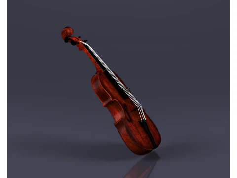 S00045 Realistic Classical Violin 3D Model