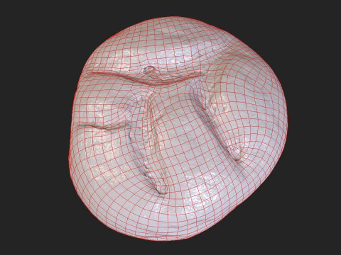 S00003 Rustic Artisan Bread Loaf 3D Model