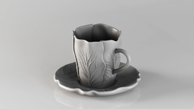 Pires de cer&acirc;mica org&acirc;nica de luxo 001685 Modelo de Impressão 3D .c4d .max .obj .3ds .fbx .stl .blend 