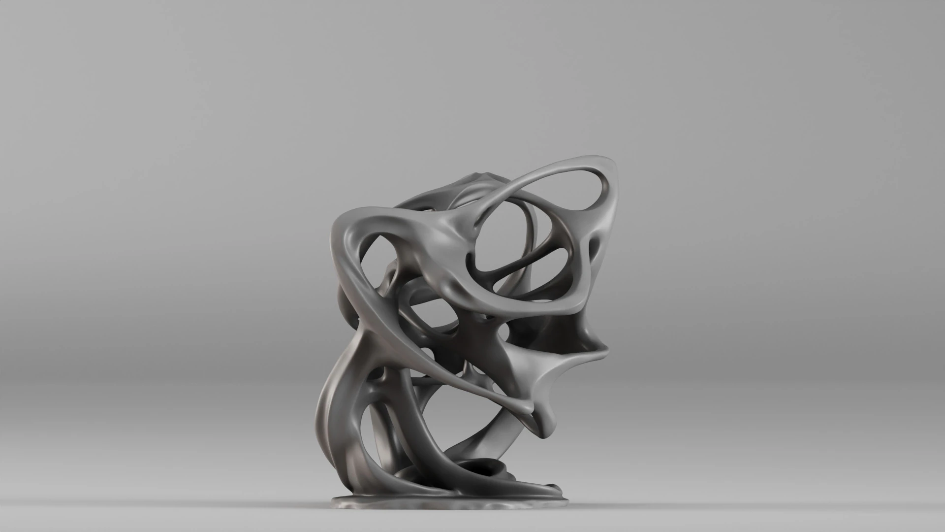 001689 Continuum Object Sculptural Table Form 3D Print Model .c4d .max .obj .3ds .fbx .stl .blend 