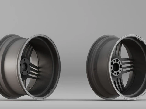 001734 Alpina Wheel 3D Print Model