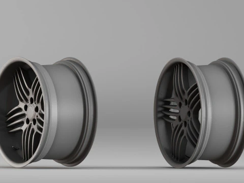 001734 Alpina Wheel 3D Print Model