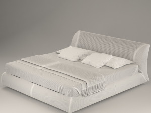 flexuale bed 3D 模型