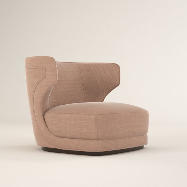 etienne armchair 3D Model .c4d .max .obj .3ds .fbx .stl .blend 