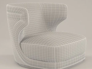 etienne armchair 3D Model