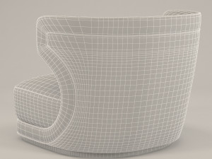 etienne armchair 3D Model
