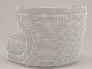 etienne armchair 3D Model