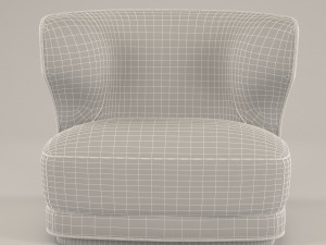 etienne armchair 3D Model