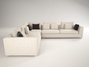 modern sofa 3D Model