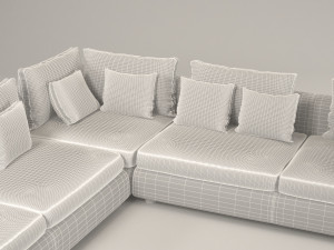 modern sofa 3D मॉडल