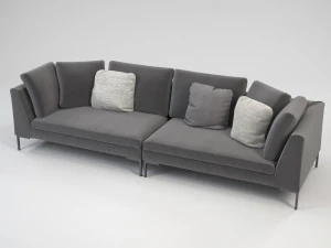 lipende sofa 3D Model